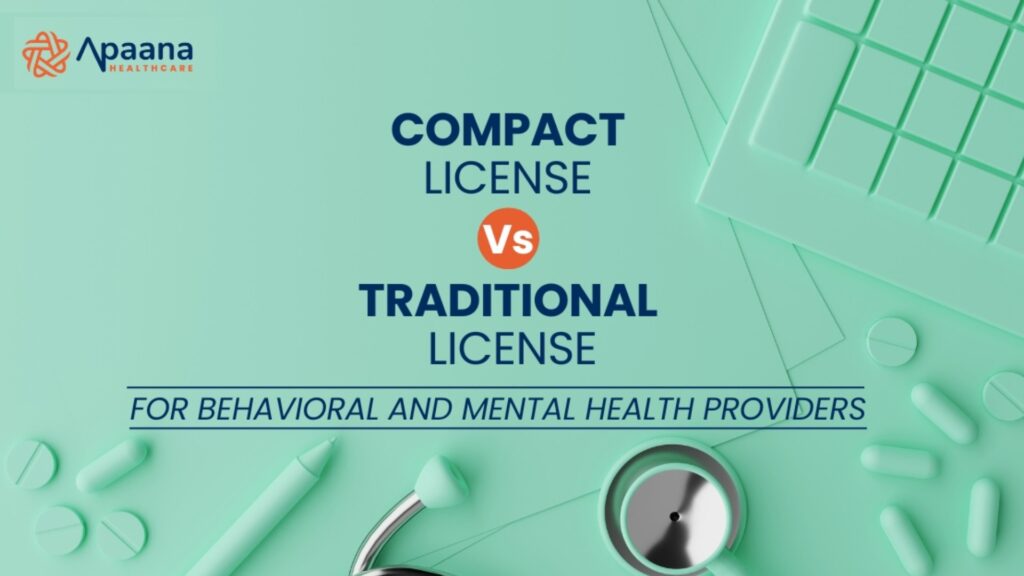 Difference Between Compact and Normal Licenses for Behavioral Health and Mental Health Providers